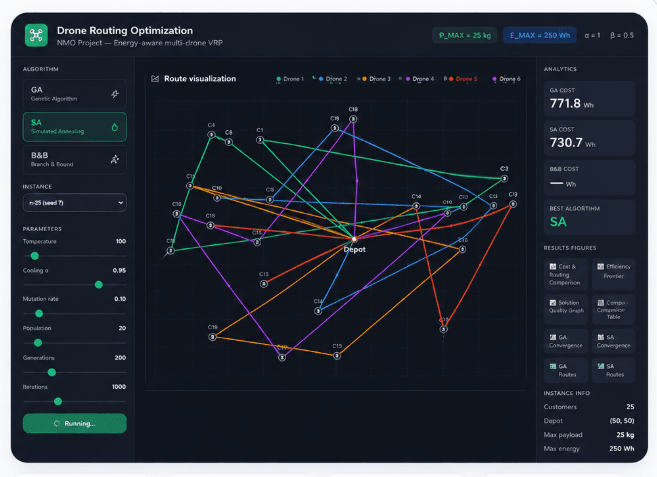 SkyAI — Drone Routing Optimization