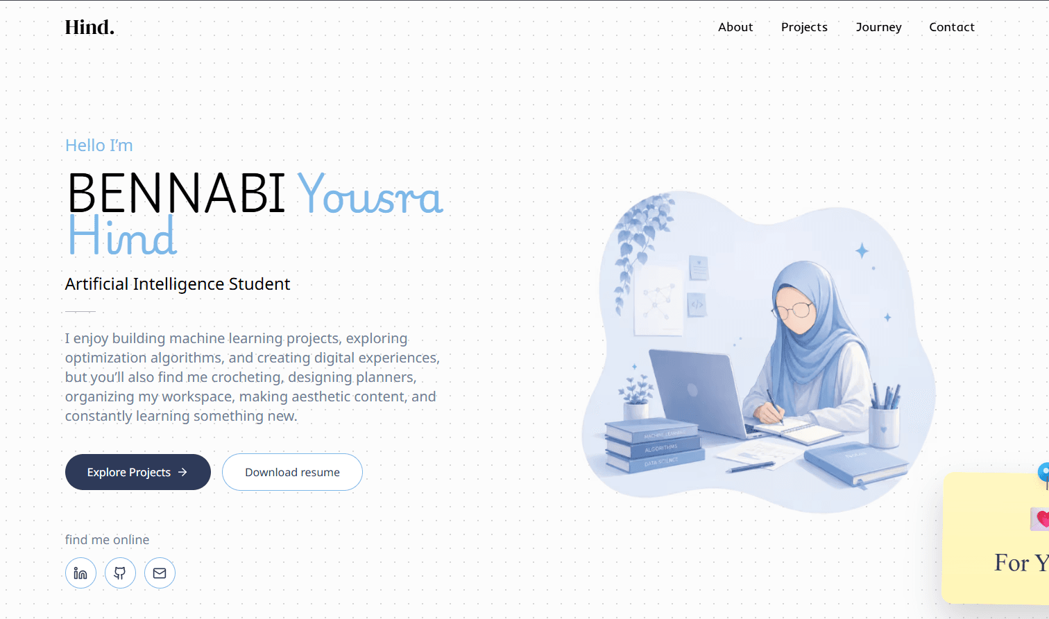 My Portfolio — Personal Website 