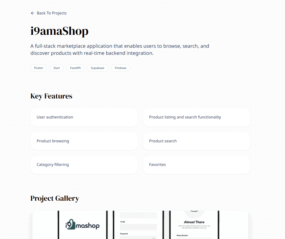 Personal Portfolio Screenshot 3