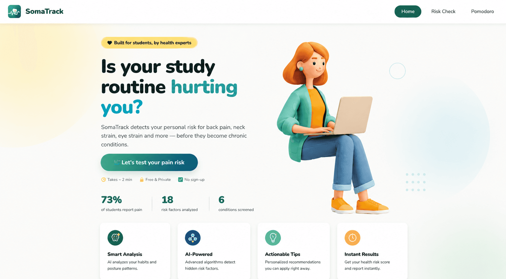 SomaTrack — Machine Learning Health Prediction