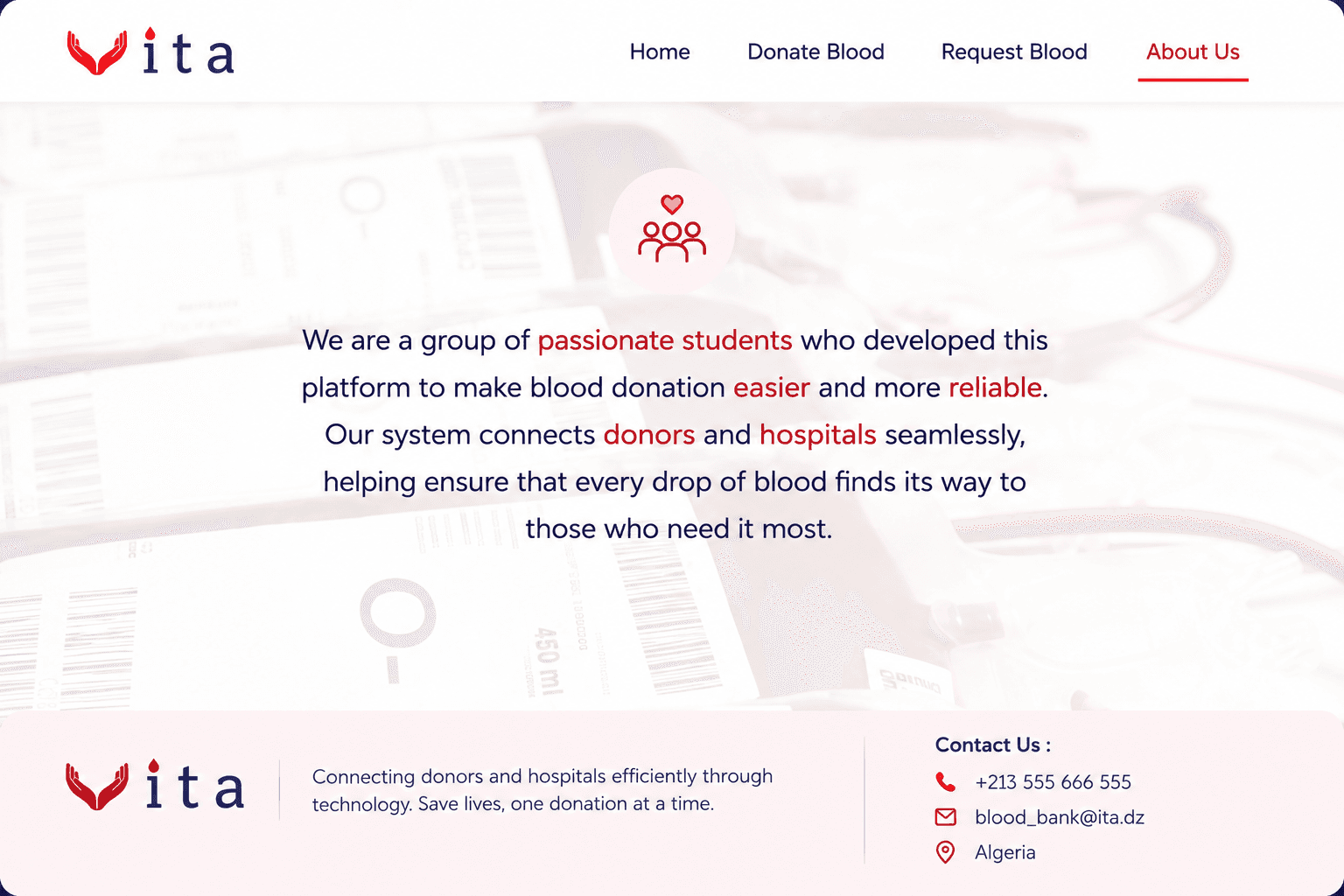 Blood Bank Platform Screenshot 5