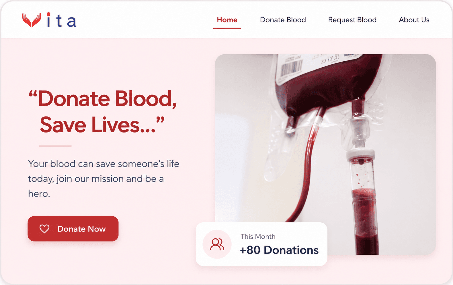 Blood Bank Platform Screenshot 1