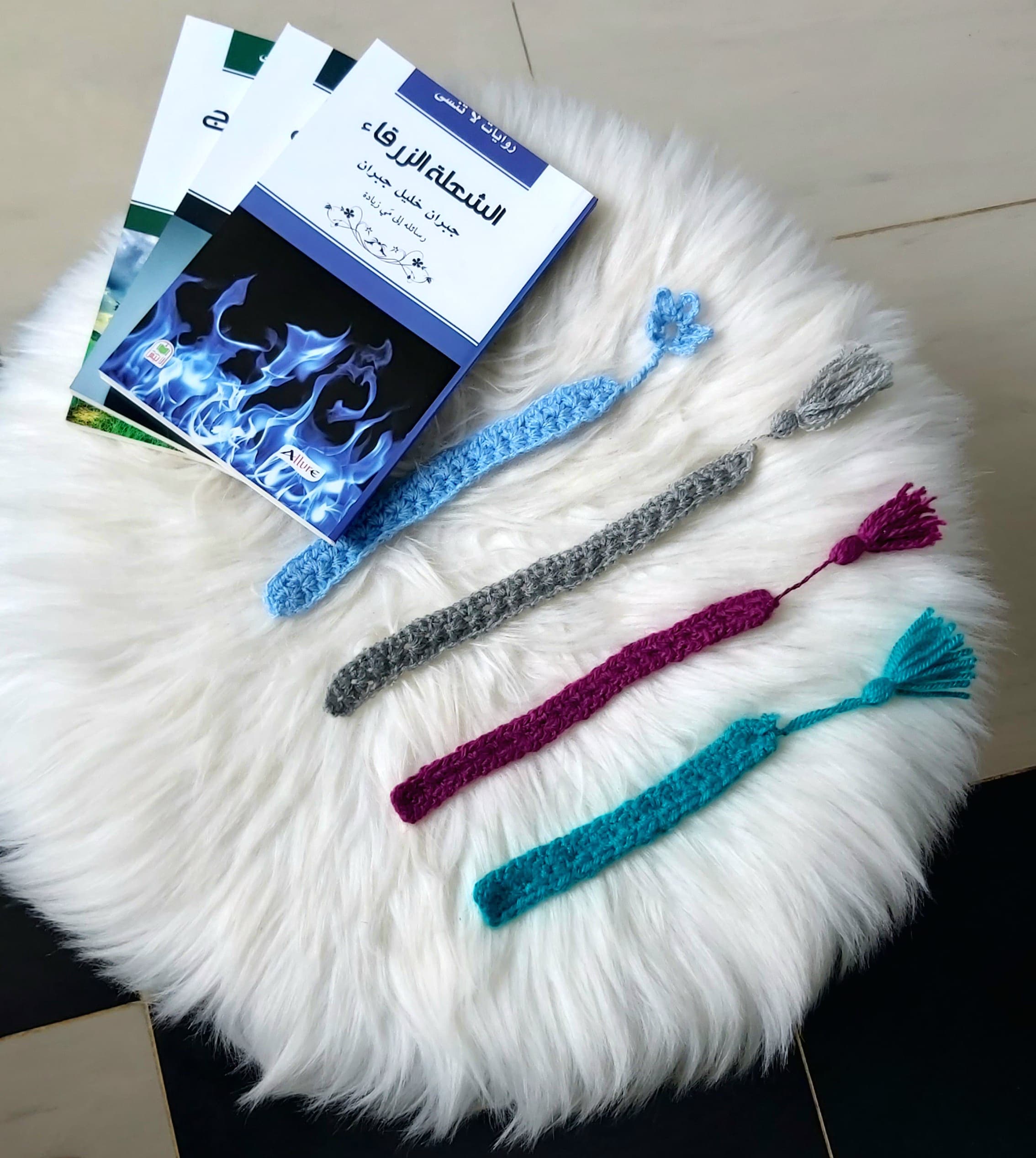 Crochet bookmark
