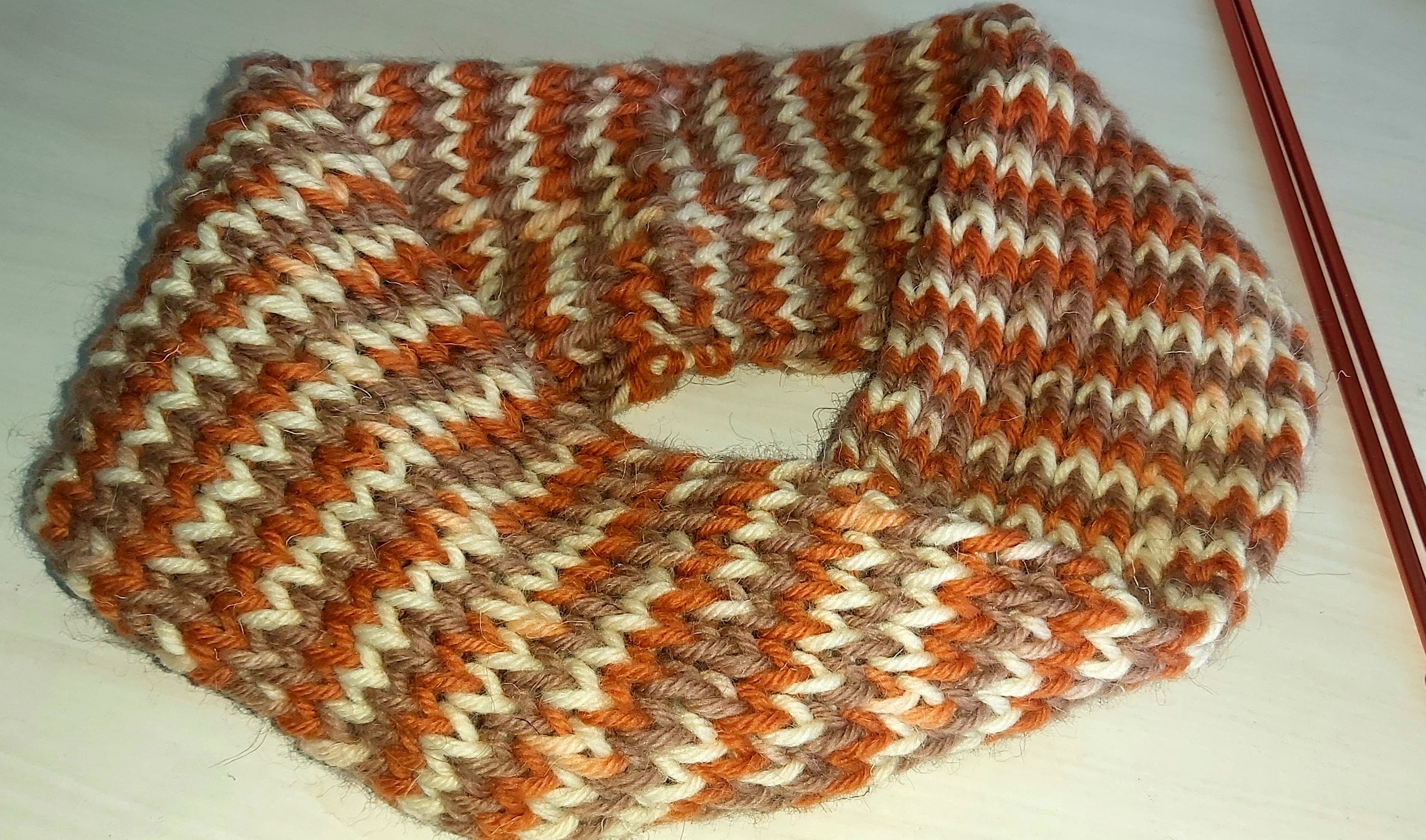 knitted scarf
